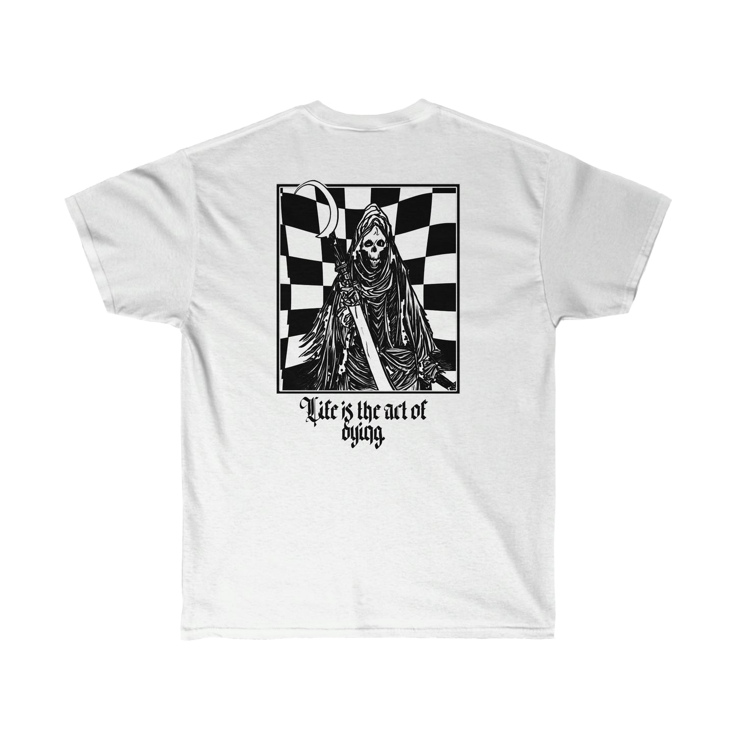 Life is the Art of Dying | Unisex Cotton Tee